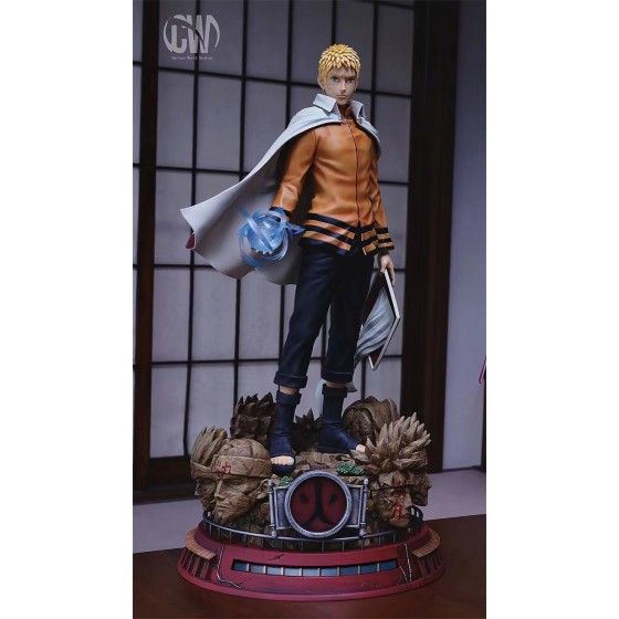 CW Studio Naruto 7th Hokage Naruto 1/4 & 1/6 Scale Statue