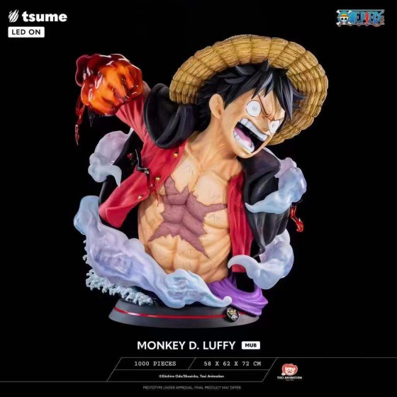 Tsume MUB One Piece Monkey D. Luffy Bust