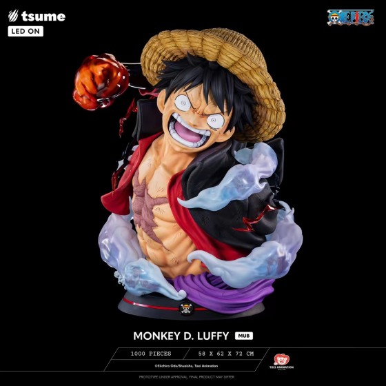 Tsume MUB One Piece Monkey D. Luffy 1/1 Bust