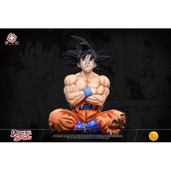 Dream Studio Dragon Ball Sitting Goku 1/4 &B 1/6 Scale Statue