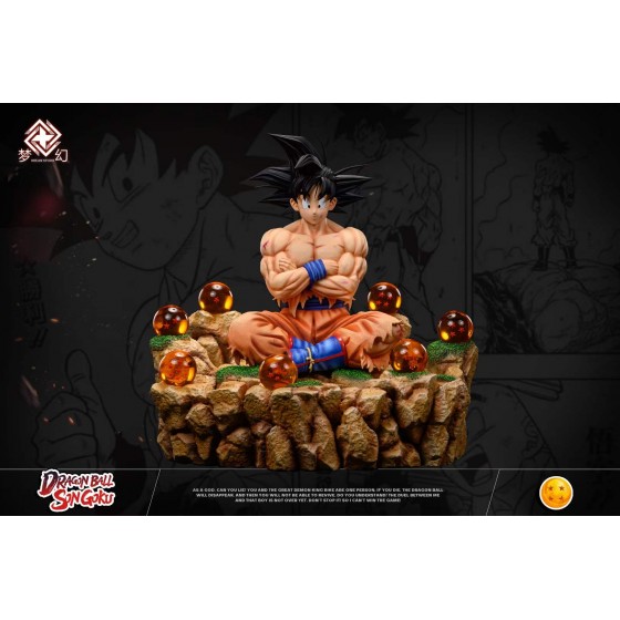 Dream Studio Dragon Ball Sitting Goku 1/4 & 1/6 Scale Statue