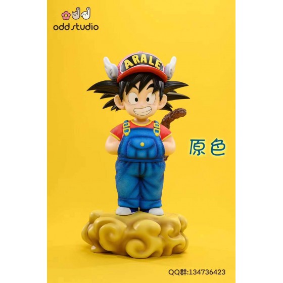 ODD Studio Dragon Ball Kid Goku Cos Arale Resin Statue
