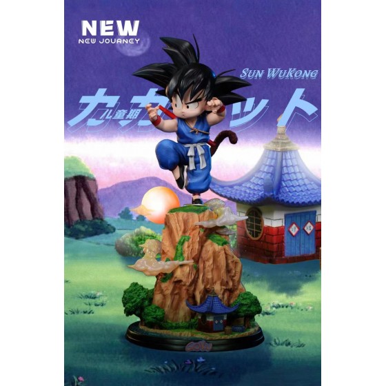 NEW JOURNEY Dragon Ball Kid Goku Resin Statue