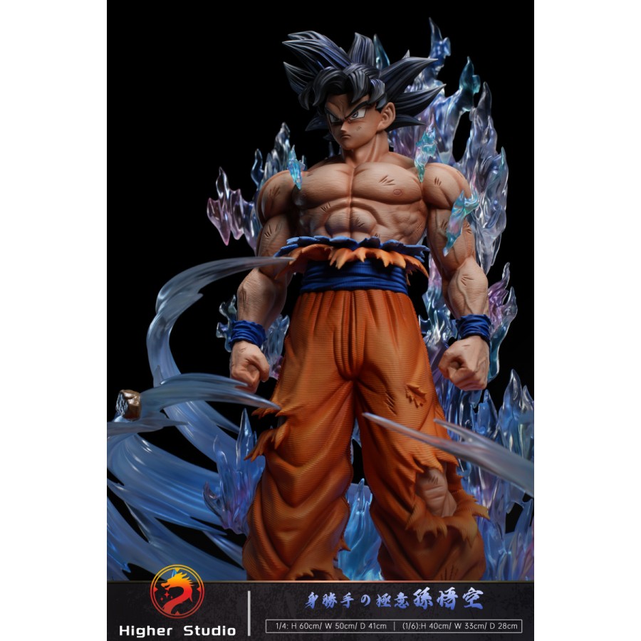 Higher Studio Dragon Ball Ultra Instinct Goku 1/4 & 1/6 Statue