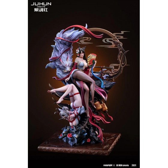 JuHun Create Original Design Demon Fox Sisters 1/4 Scale Statue