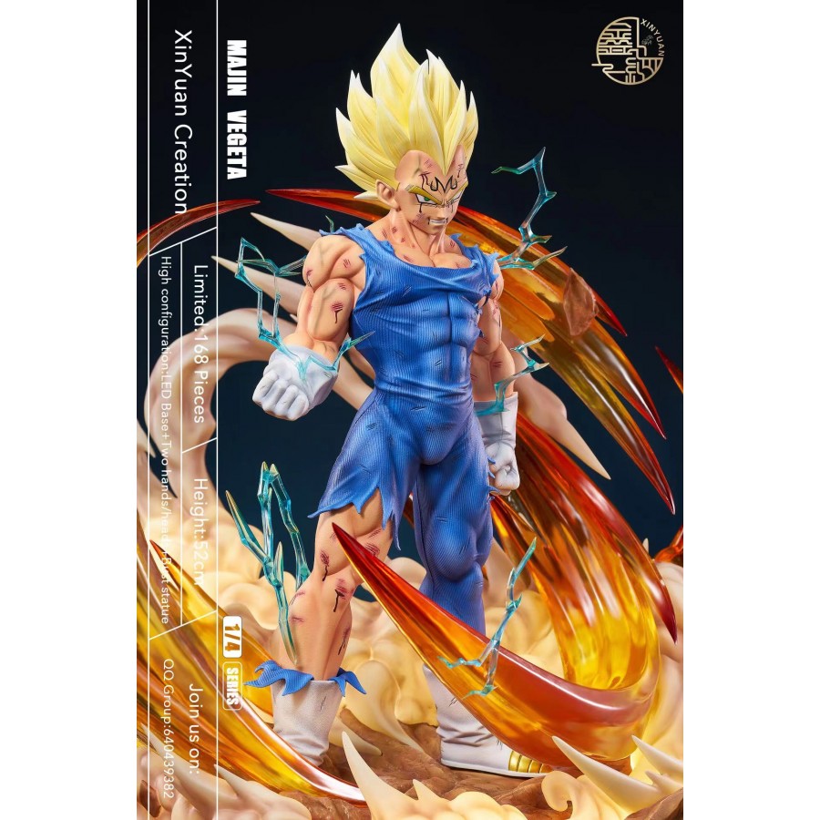 Figurine Dragon Ball Z - Maijin Vegeta - HQS+ (Tsume)