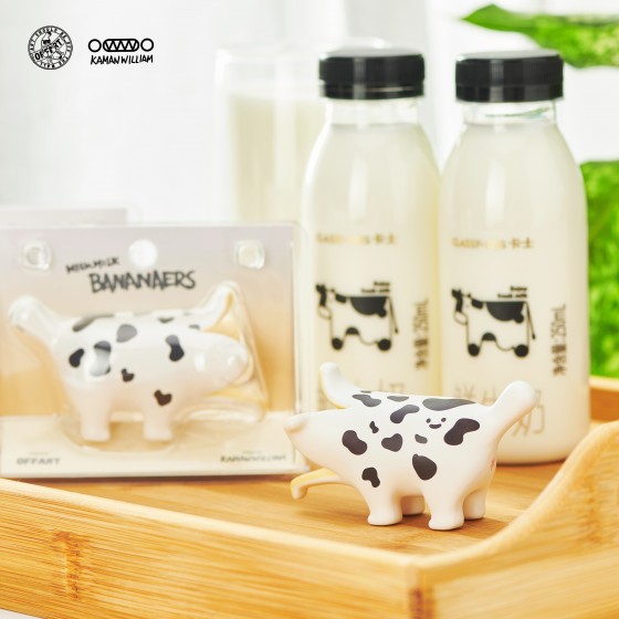 OFFART x Kamanwillam Mini Bananaer Dog Milk Cow Limited Edition