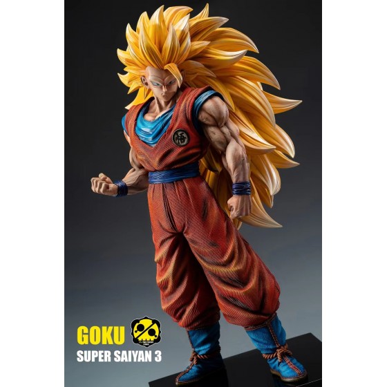 2% Studio Dragon Ball SSJ3 Goku 1/4 Scale Resin Statue