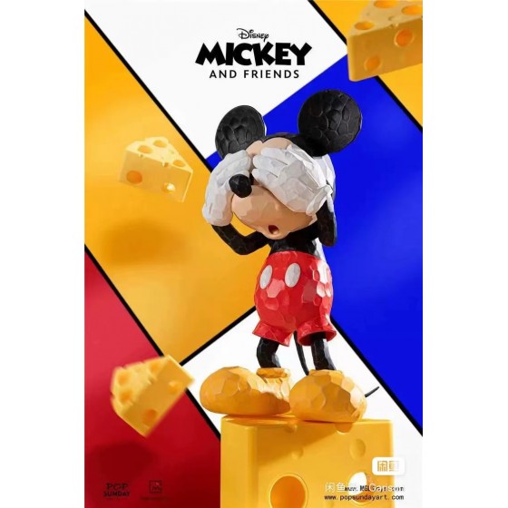 copy of Pop Sunday Disney Mickey Resin Statue Black & White Ver.