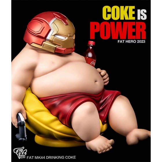 Cpxx x DP9 Studio Fat Hero Series - Fat MK44 Drinking Coke