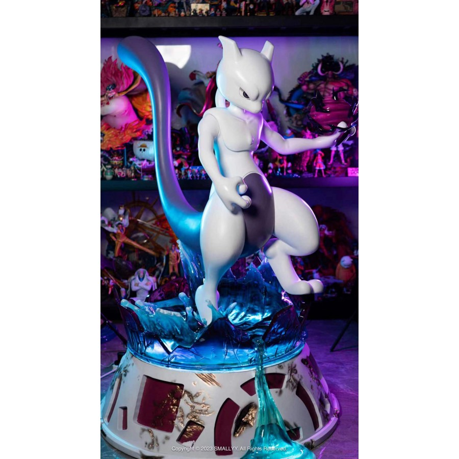 READY STOCK】Unique Art Studio - Pokémon Series - Mewtwo, Pokémon Figure