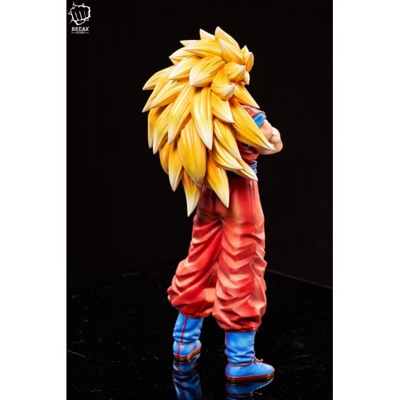 Break Studio Dragon Ball SSJ3 Goku Resin Statue