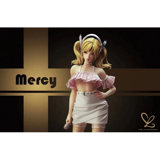 Only Love Workstation Overwatch Mercy 1/4 Scale Resin Statue