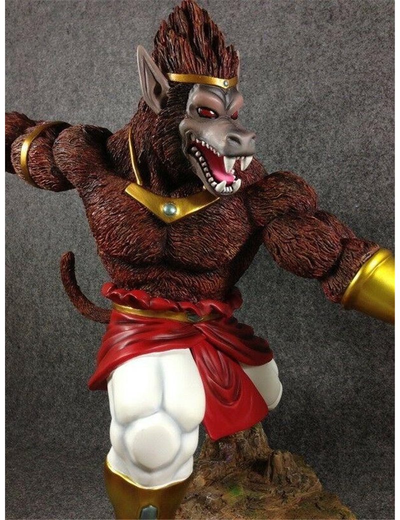 Dragonball 12" BROLY OHZARU Vs Goku Resin Statue