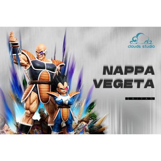 Clouds Studio Dragon Ball Nappa and Vegeta 1/4 & 1/6 Scale Statue