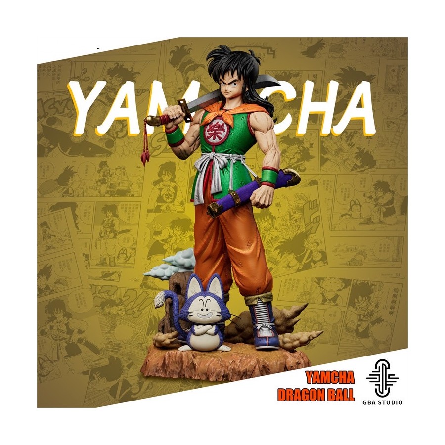 GBA Studio Dragon Ball Yamcha 1/4 & 1/6 Scale Statue Deluxe Version