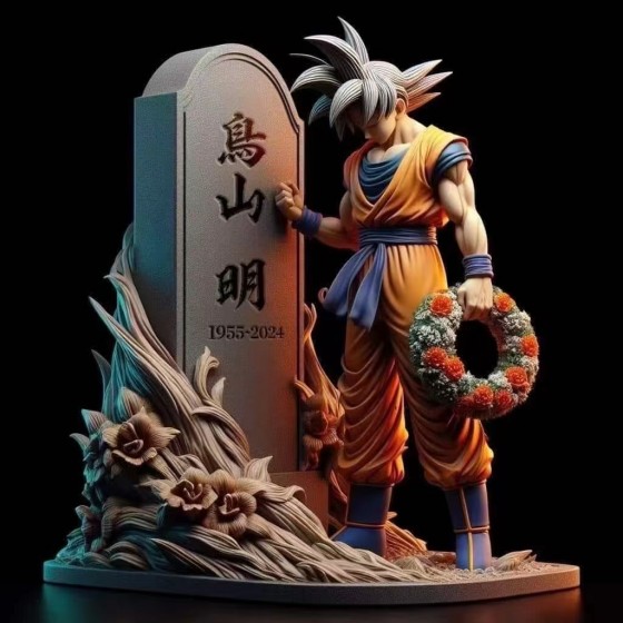 Master Grade Akira & Goku Final Scene 1/4 & 1/6 Scale Resin Statue