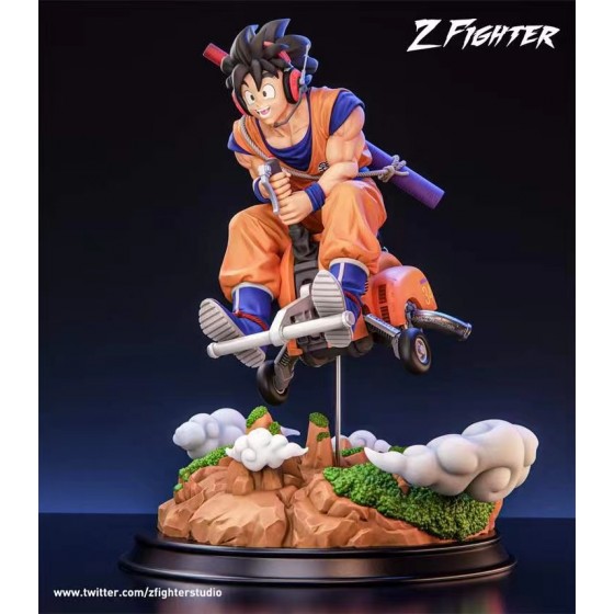 Z Fighter Studio Goku Leisure Holiday Resin Statue