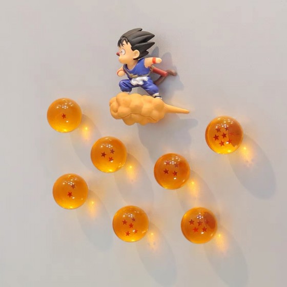 Goku Fridge Magnet Set of 8