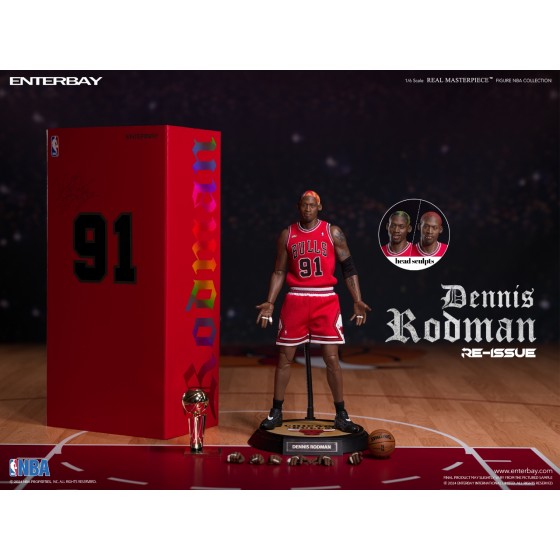 Enterbay Dennis Rodman Re-issue 1/6 Scale Action Figure