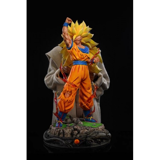 70cm Studio SSJ3 Goku Resin Statue