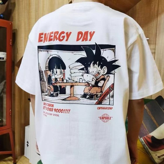 Goku & Chichi Happy Meal T-shirt Tee