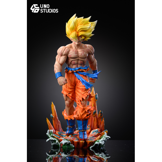UNO Studio SS2 Goku Resin Statue