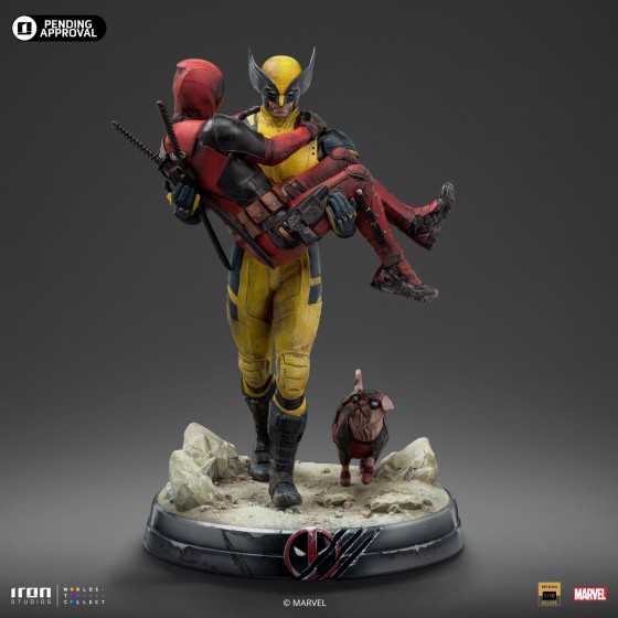 Iron Studios  Deadpool & Wolverine 1/10 Deluxe Resin Statue