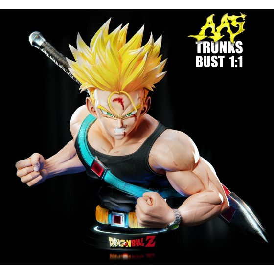 Armyant Studio DBZ Future Trunks Resin Bust Statue EX Edition