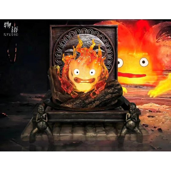 WuYu Studio Howl's Moving Castle Calcifer Resin Statue