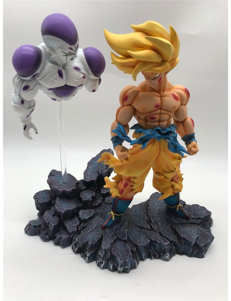 Djfungshing Dragonball 9Inch Frieza Bust Resin Statue