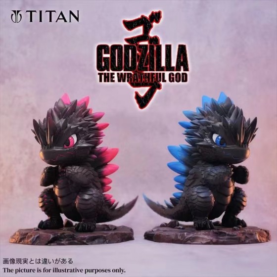 TITAN Studio Baby Godzilla Resin Statue