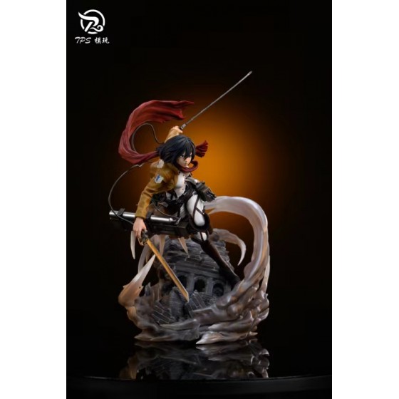 TPS Studio Attack on Titan Mikasa Ackerman  Resin Statue