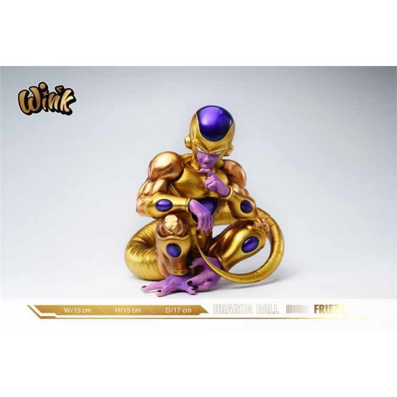 Wink Studio DBZ Sitting Gold Frieza Freeza Resin Statue