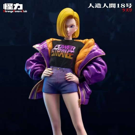 Strange Power Studio Fashion Mix Android 18 Resin Statue