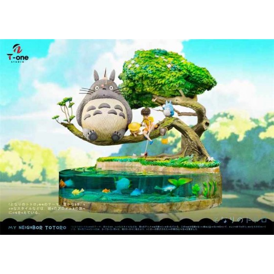 T One Studio MY NEIGHBOUR Totoro Resin Statue Diorama