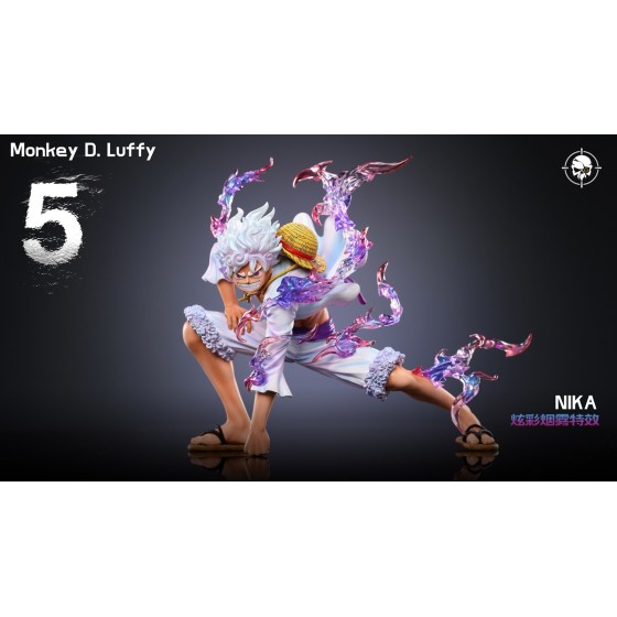 LX x 8 Scope Studio One Piece Nika Luffy Resin Statue