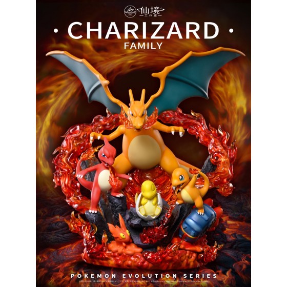 Wonderland Studio One-Life Charizard Resin Statue