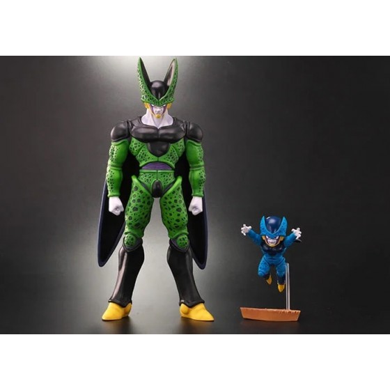 PLEX X-Plus Dragonball Perfect Cell & Jr. Cell PVC  Statue