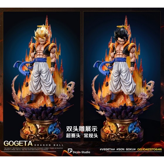 De Yin Studio DBZ  Gogeta Resin Statue