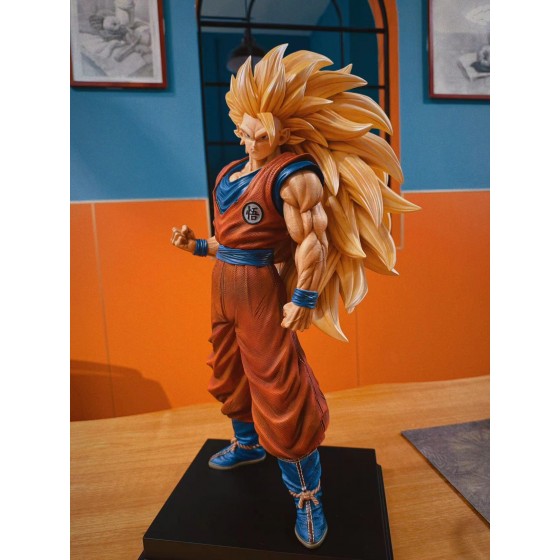 IN STOCK 2% Studio DBZ SS3 Goku 1/4 Resin Statue