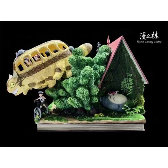 Forest Among Anime Studio My Neighbor Totoro  Hayao Miyazaki  Resin Statue Diorama