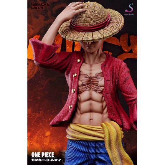 Super Studio One Piece Luffy Resin Statue