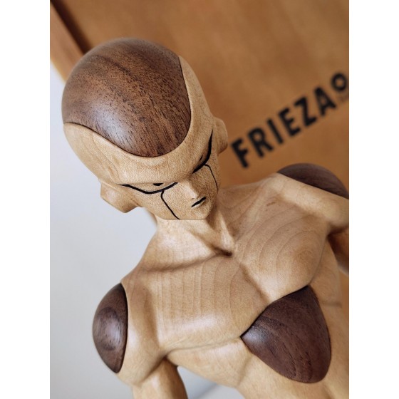 Glass Wood Studio Freeza Wooden Statue