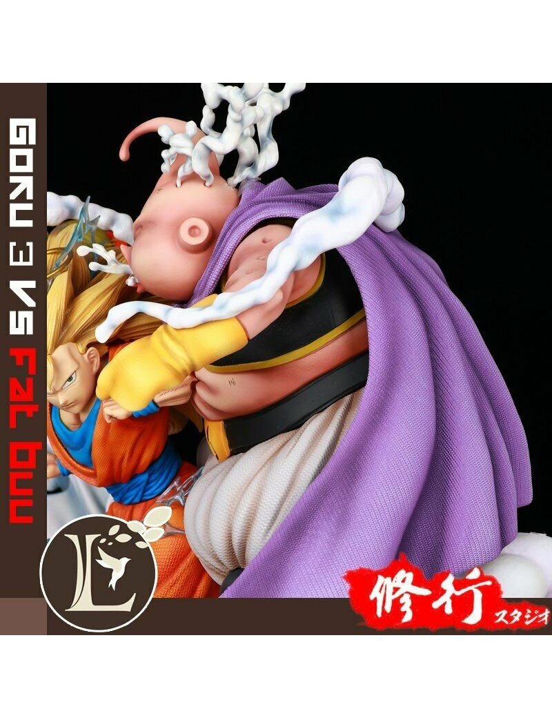 Master Grade 1/6 Super Goku 3 VS Fat Buu Resin Statue