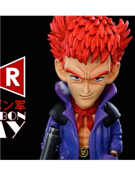 League Dragonball Red Ribbon Army Statue