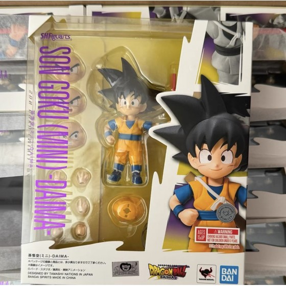 IN STOCK SHF Dragonball Mini Daima Goku