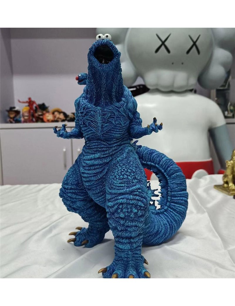 Cookie Monster x Godzilla 30cm