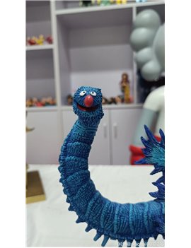 Cookie Monster x Godzilla 30cm