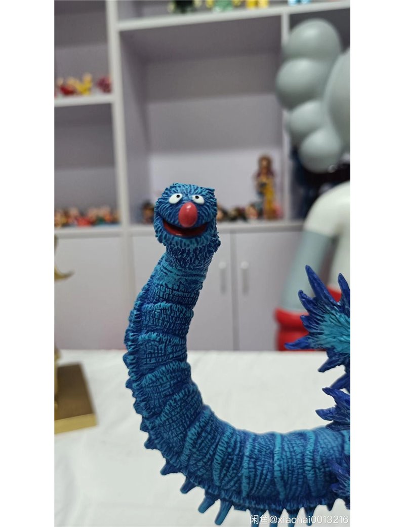 Cookie Monster x Godzilla 30cm